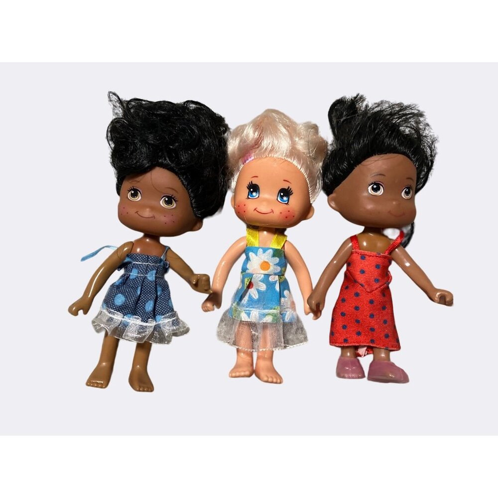 Greenbrier Doll 5 Inch Dolls Lot of 3 Fashion Dolls